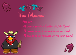 Vote Maroon